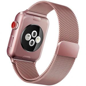 Pulseira Apple Watch Milanese Rosa / 38/40 Acessório