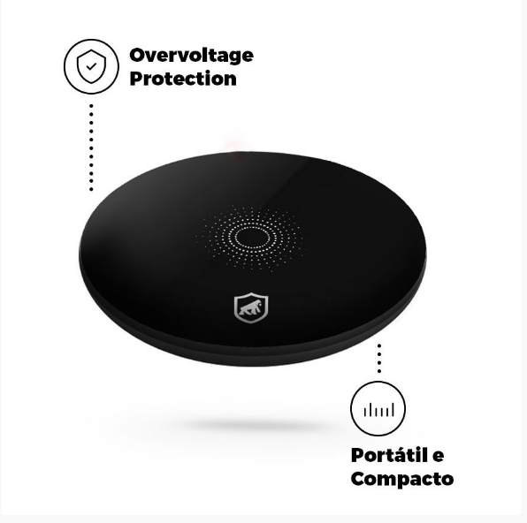 Carregador Wireless Sem Fio Ultra Slim - Gshield - Gshield - Capas